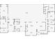 Detailed floor plan showcasing the layout of the house with multiple bedrooms, bathrooms, and living spaces at 400 Nokomis S Ave, Venice, FL 34285