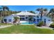 Gorgeous house featuring a pool, spa, and lovely backyard at 4002 Las Palmas Way, Sarasota, FL 34238