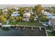 Waterfront home with mature landscaping, boat dock, and views of the bay at 504 59Th St, Holmes Beach, FL 34217