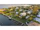 Stunning waterfront property featuring a private dock, lush landscaping and a pristine waterfront location at 504 59Th St, Holmes Beach, FL 34217