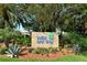 Landscaped entrance sign for Wild Oak Bay, a lush and inviting residential community at 6450 Wild Oak Bay Blvd # 240, Bradenton, FL 34210