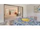 View from patio into the dining and living areas at 6450 Wild Oak Bay Blvd # 240, Bradenton, FL 34210