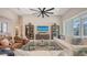 Inviting living room with comfortable seating and decor, showcasing an open floor plan at 8348 Catamaran Cir, Lakewood Ranch, FL 34202