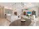 Open-concept living space that blends the kitchen, dining room, and living room areas at 8348 Catamaran Cir, Lakewood Ranch, FL 34202