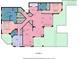 Detailed first floor plan with kitchen, bedrooms, baths, office, living, dining, and patio at 9122 Midnight Pass Rd # 24, Sarasota, FL 34242