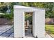 Brick shed providing extra storage space at 1305 20Th W St, Bradenton, FL 34205
