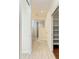 Bright hallway featuring bathroom access and large storage at 51 Webb St, Osprey, FL 34229