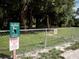 Pet waste station available inside the dog park for convenient cleanup at 7095 Tamworth Pkwy, Sarasota, FL 34241