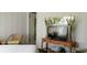 Cozy bedroom with decorative accents, offering a warm and inviting space at 722 S Blvd Of The Presidents # 201, Sarasota, FL 34236