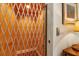 Home elevator featuring a safety gate with interior lighting and hardware, close to a control panel at 807 S Bay Blvd, Anna Maria, FL 34216