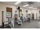 Community gym with various weight training machines and ample sunlight at 12420 Aster Ave, Bradenton, FL 34212