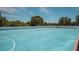 Outdoor skating rink for community members and visitors with painted lines and blue surface at 13414 Goldfinch Dr, Lakewood Ranch, FL 34202