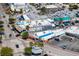 Aerial view of colorful buildings and downtown streetscape at 137 Big Pass Ln, Sarasota, FL 34242