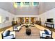 Elegant lobby with comfortable seating, high ceilings, and sophisticated decor for a welcoming ambiance at 17440 Hampton Falls Ter, Bradenton, FL 34202