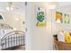 Cozy bedroom with a comfortable bed and simple decor at 2830 Gypsy St, Sarasota, FL 34231