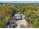 Aerial view of the property showcasing its location, lush landscaping and proximity to local amenities at 2910 11Th W Ave, Bradenton, FL 34205