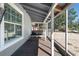 Charming front porch with a swing, perfect for enjoying the outdoors at 2910 11Th W Ave, Bradenton, FL 34205