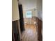 Bathroom with new floors, updated shower with black tiles, awaiting renovations to be completed at 3808 118Th W St, Bradenton, FL 34210