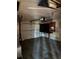 Spacious garage with attached work bench, ideal for projects or storage, awaiting customization at 3808 118Th W St, Bradenton, FL 34210