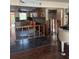 Large kitchen layout with a view of the front yard at 3808 118Th W St, Bradenton, FL 34210