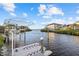 Private dock facility ready for your boat at 4607 5Th Ne Ave, Bradenton, FL 34208