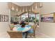 Cozy breakfast nook with views of the pool and outdoor area at 5224 88Th E St, Bradenton, FL 34211