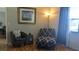 Cozy living room setting with comfortable seating and a nautical theme at 820 Coconut Rd, Venice, FL 34293