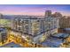 Upscale condominium building offers stunning views of the water and city skyline from its multiple floors and balconies at 111 S Pineapple Ave # 804, Sarasota, FL 34236