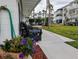 Inviting patio area with comfortable seating and lush landscaping for peaceful relaxation at 1531 Pleasant Rd # H-3, Bradenton, FL 34207