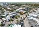 Aerial view showcases the shopping district with coastal and urban appeal at 20 Whispering Sands Dr # 301, Sarasota, FL 34242