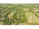 Captivating aerial view highlighting the property's boundaries and natural beauty at 2230 Myakka Rd, Sarasota, FL 34240