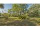 Scenic lot displaying a sun-dappled lawn and mature trees, showcasing natural beauty at 2230 Myakka Rd, Sarasota, FL 34240