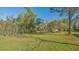 A wide-open, expansive grassy field with mature trees and lush vegetation provides a natural view at 2230 Myakka Rd, Sarasota, FL 34240