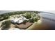 Aerial view of the home's location at 22337 Olean Blvd, Port Charlotte, FL 33952