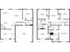 Floorplan featuring an open kitchen and living space, primary bedroom with walk-in closet, and two-car garage at 2409 Sand Gables Trl, Bradenton, FL 34208