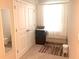 Bedroom with a window and closet for storage space at 2846 Midnight Pearl Dr, Sarasota, FL 34240
