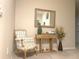 Cozy entryway featuring stylish decor, neutral colors, and inviting ambiance at 2846 Midnight Pearl Dr, Sarasota, FL 34240