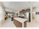 Spacious kitchen with a large island, stainless steel appliances, and an open layout at 4253 Pond Brook Ct, Bradenton, FL 34211