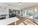 Comfortable home office with open floorplan and luxury vinyl plank floors at 4283 Southwell Way, Sarasota, FL 34241