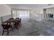 Renovation view of living room showing unfinished walls and exposed flooring at 618 Gladstone Ln, Holmes Beach, FL 34217