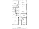 Detailed floor plan of home layout featuring a screened porch, multiple bedrooms, and kitchen layout at 6620 35Th E Ct, Sarasota, FL 34243