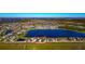 Great aerial of homes near a lake in a desirable neighborhood at 718 Tanana Fall Dr, Ruskin, FL 33570