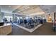 Bright gym with treadmills, weight machines, mounted TVs, ceiling fans and Endurance signage at 9902 Craftsman Park Way, Palmetto, FL 34221