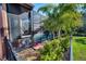 Pool area with privacy screen, view of the fenced backyard, and view of the pool at 9902 Craftsman Park Way, Palmetto, FL 34221