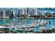 Scenic view of the marina showcasing the waterfront community at 101 S Gulfstream Ave # 16K, Sarasota, FL 34236