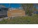 Elegant community sign for 'Riviera Of Lido Beach', located at 131 Garfield Drive, marking a private residence at 131 Garfield Dr # 4D, Sarasota, FL 34236