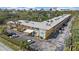 Aerial view of the apartment building and parking with beautiful city views at 2155 Wood St # A20, Sarasota, FL 34237