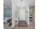 Welcoming entryway with stylish décor and easy access to the bedrooms at 384 Aruba Cir # 103, Bradenton, FL 34209