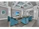 Relaxing lounge with contemporary design at 384 Aruba Cir # 103, Bradenton, FL 34209