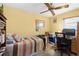 Comfortable bedroom with single bed, desk, and lots of space at 4320 Bent Tree Blvd, Sarasota, FL 34241